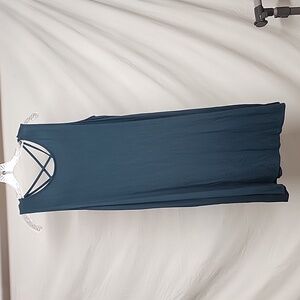 Maurices 24/7 Tank Top Dress Green Size L. Never Worn